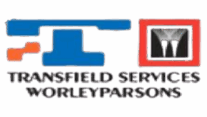 Transfield logo — client of J'Diamond Car Rental Parañaque