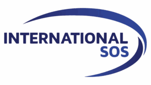 International SOS logo — client of J'Diamond Car Rental Parañaque